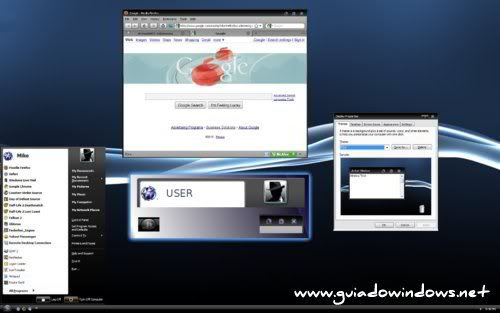 Tema do Playstation 3 para o Windows XP Tema do Playstation 3 para o Windows XP