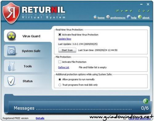 Returnil Virtual System Returnil Virtual System