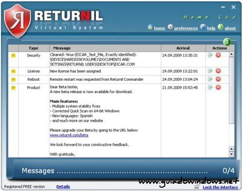 Returnil Virtual System Returnil Virtual System