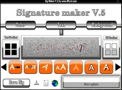 Sig Maker Sig Maker