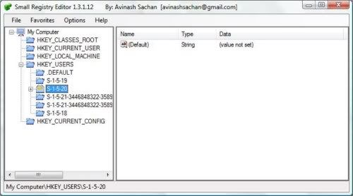 Small Registry Editor Small Registry Editor