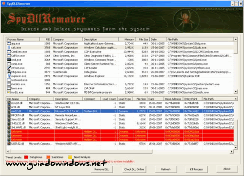 SpyDLLRemover SpyDLLRemover