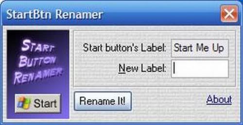 StartBtn Renamer StartBtn Renamer
