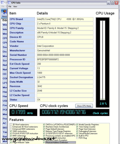 System Spec System Spec