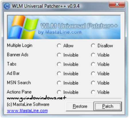 WLM Universal Patcher++ WLM Universal Patcher++
