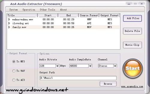 AoA Audio Extractor AoA Audio Extractor