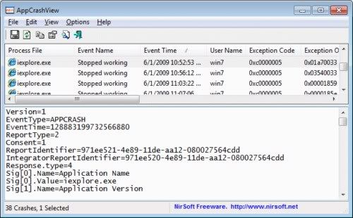 AppCrashView AppCrashView