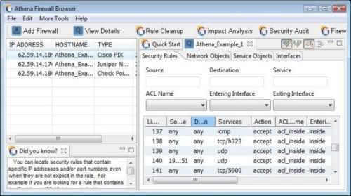 Athena Firewall Browser Athena Firewall Browser