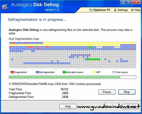 Auslogics Disk Defrag Auslogics Disk Defrag