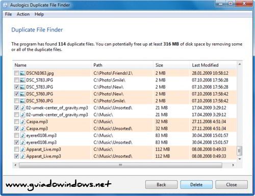 Auslogics Duplicate File Finder Auslogics Duplicate File Finder