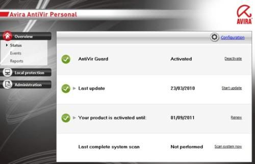 Avira AntiVir Avira AntiVir