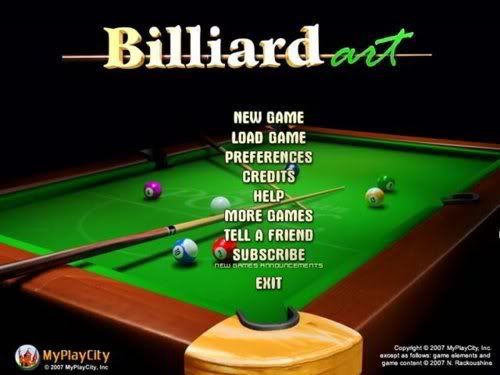 Billiard Art Billiard Art