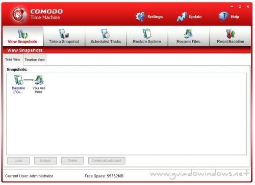 Comodo Time Machine Comodo Time Machine
