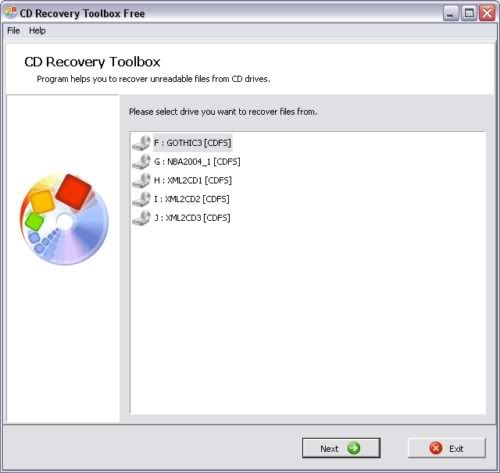 CD Recovery Toolbox Free CD Recovery Toolbox Free