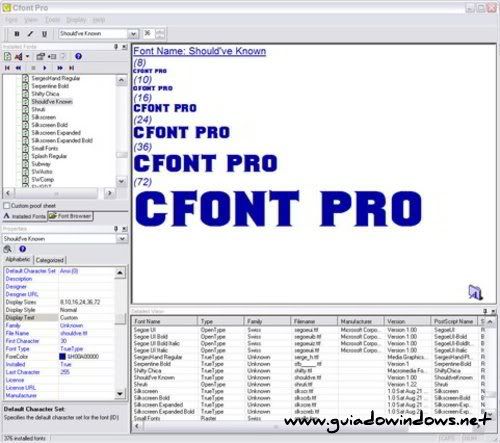 Cfont Pro Cfont Pro