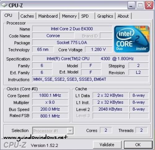 CPU-Z CPU-Z