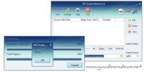 DFZ Audio Extractor DFZ Audio Extractor