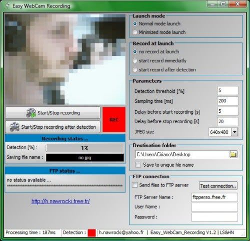 Easy WebCam Recording Easy