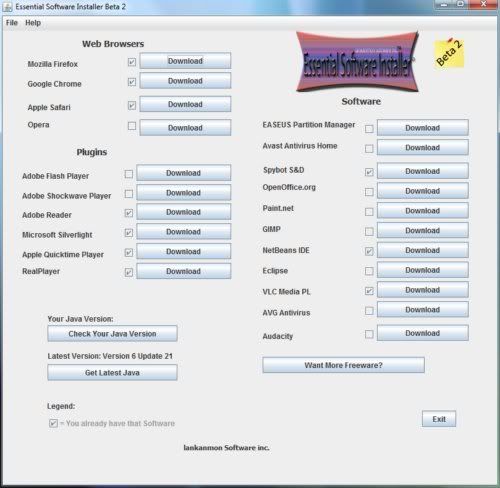 Essential Software Installer Essential Software Installer
