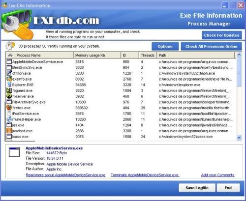 EXE File Information EXE File Information