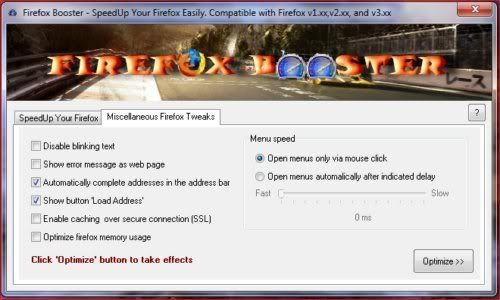 Firefox Booster Firefox Booster