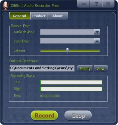 Gilisoft Audio Recorder Gilisoft Audio Recorder