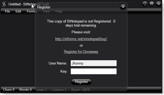 StNotepad StNotepad