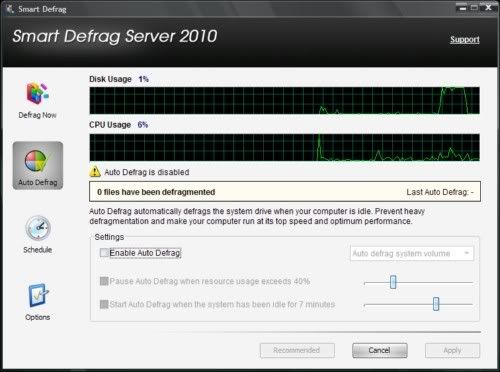 Smart Defrag Server 2010 Smart Defrag Server 2010