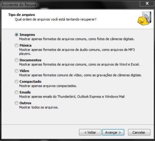 Como recuperar fotos ou arquivos apagados