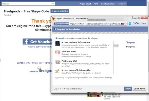 Voucher Skype