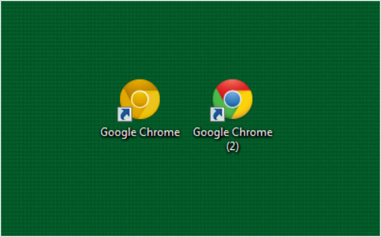 ícone dourado do Google Chrome ícone dourado do Google Chrome