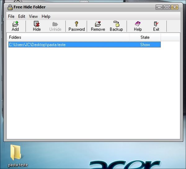 Como esconder pastas no Windows 7 Como esconder pastas no Windows 7