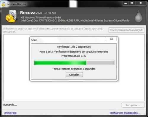 Como recuperar fotos ou arquivos apagados