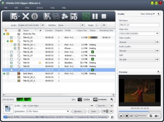 4Media DVD Ripper Ultimate 4Media DVD Ripper Ultimate