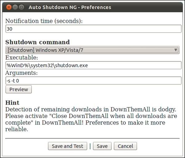 Auto Shutdown NG Auto Shutdown NG