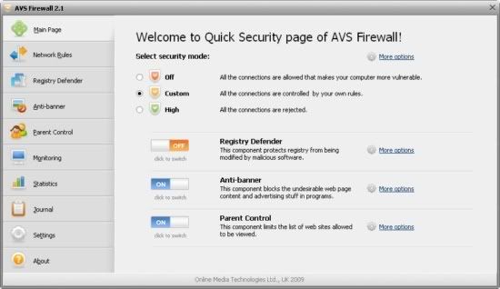 AVS Firewall AVS Firewall