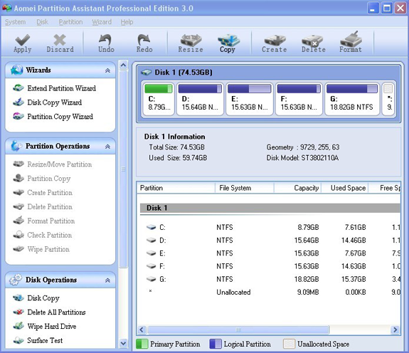 Aomei Partition Assistant Aomei Partition Assistant