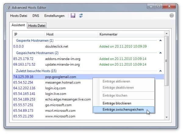 Advanced Hosts Editor Advanced Hosts Editor
