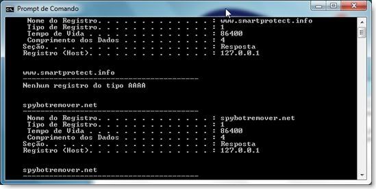 Como exibir, limpar/esvaziar, desativar e ativar o cache DNS