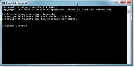 Como exibir, limpar/esvaziar, desativar e ativar o cache DNS