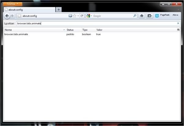 efeito deslizante nas guias do Firefox 4
