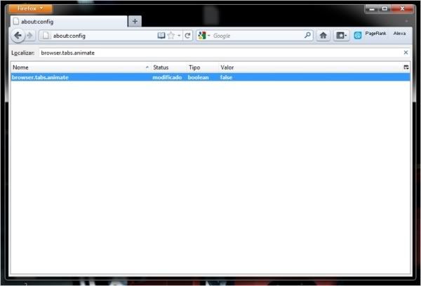 efeito deslizante nas guias do Firefox 4