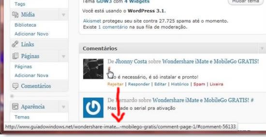 URL curta no Firefox 4 URL curta no Firefox 4