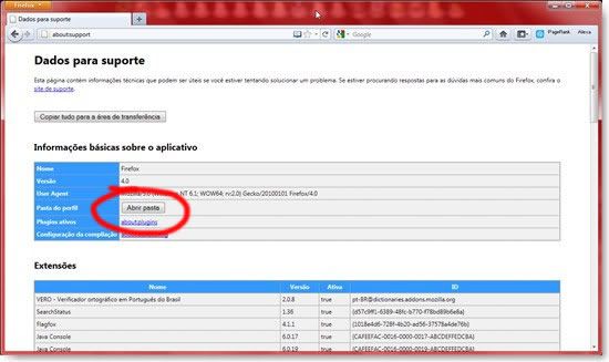 Como exibir a URL completa no Firefox 4 Como exibir a URL completa no Firefox 4