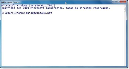 Como mudar a cor e as letras do Prompt de Comando Como mudar a cor e as letras do Prompt de Comando