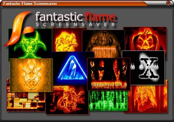 Fantastic Flame Screensaver Fantastic Flame Screensaver