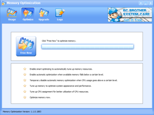 PC Brother Memory Optimization PC Brother Memory Optimization