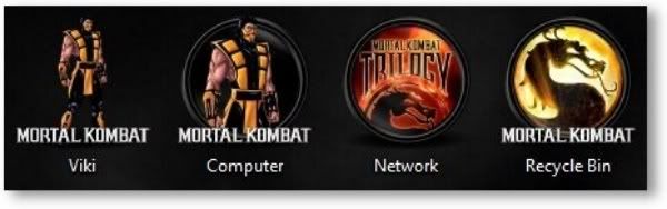 Tema do Mortal Kombat 9 para o Windows 7 Tema do Mortal Kombat 9 para o Windows 7