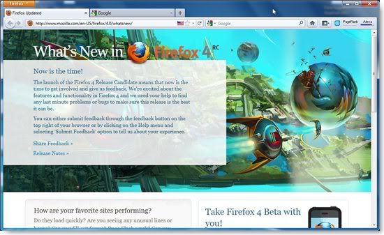 Firefox 4 Firefox 4