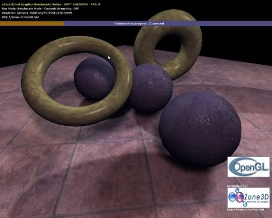OpenGL Soft Shadows Benchmark OpenGL Soft Shadows Benchmark